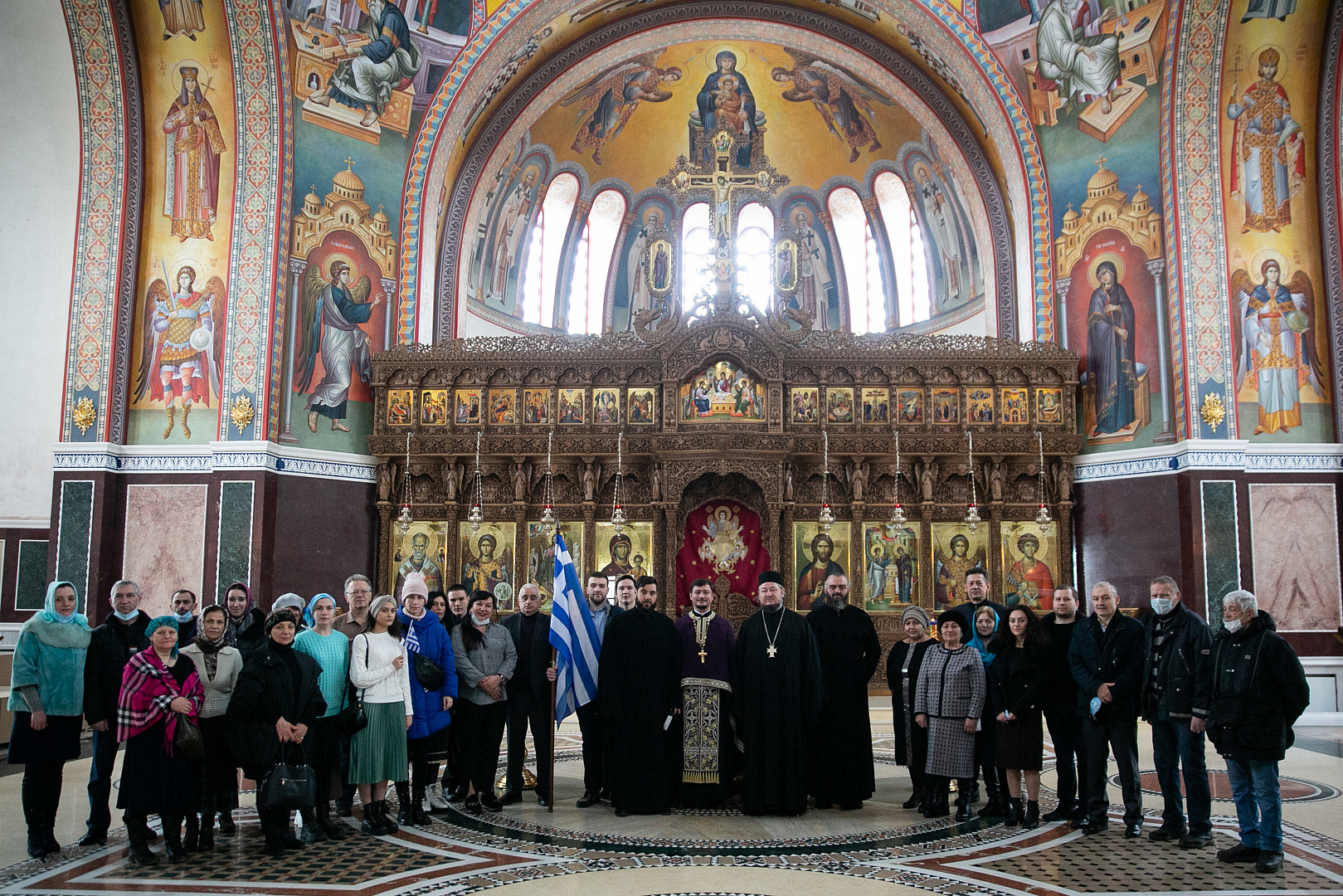 Богослужение в греческой церкви