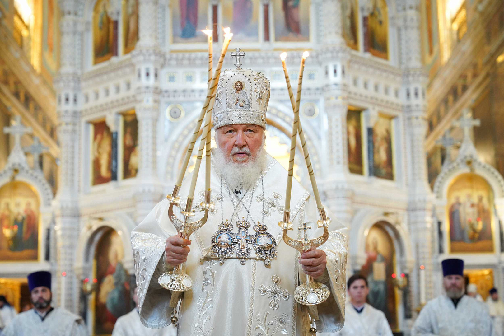 Святейший Патриарх Кирилл в Москве